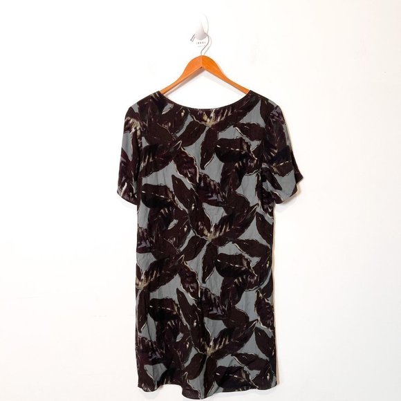 Wilfred Free Aritzia Floral Bohemian T-Shirt Summer Dress - Picture 9 of 9